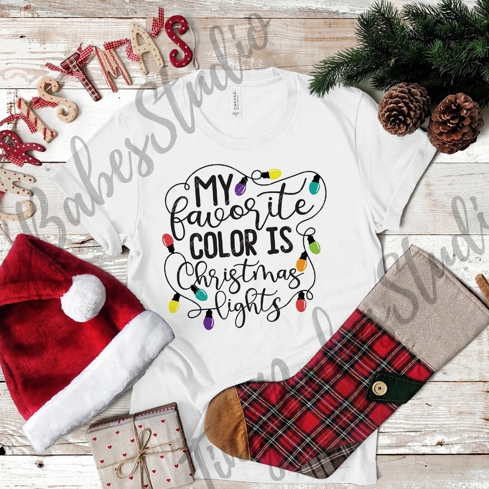 Christmas Lights T-Shirt